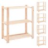 vidaXL &Rho;&alpha;&phi;&iota;έ&rho;&epsilon;&sigmaf; 3 &Epsilon;&pi;&iota;&pi;έ&delta;&omega;&nu; 5 &tau;&epsilon;&mu; 150 &kappa;. 80x38x90 &epsilon;&kappa;. &Mu;&alpha;&sigma;ί&phi; &Xi;ύ&lambda;&omicron; &Pi;&epsilon;ύ&kappa;&omicron;&upsilon;
