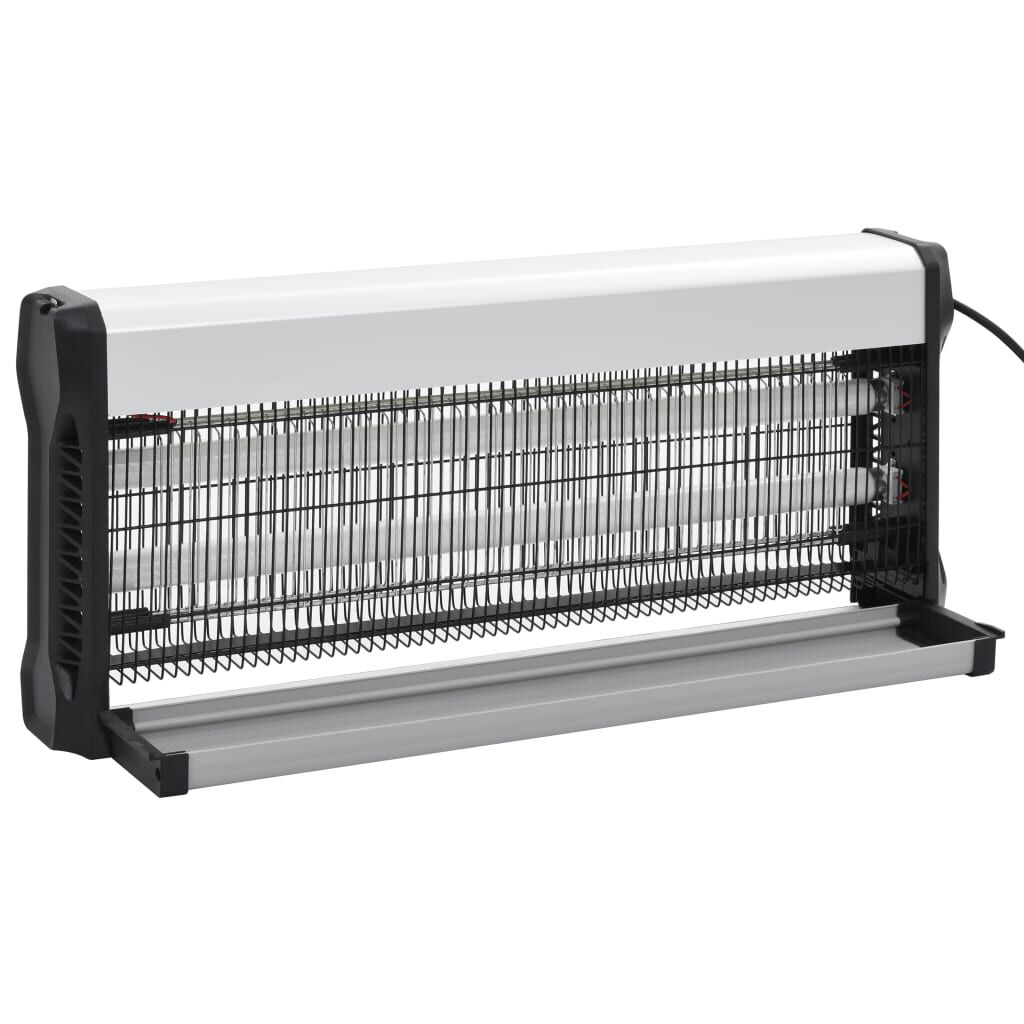 vidaXL Εντομοπαγίδα Ηλεκτρική 40 W Μαύρη από Αλουμίνιο και ABS