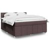 vidaXL &Kappa;&rho;&epsilon;&beta;ά&tau;&iota; Boxspring &mu;&epsilon; &Sigma;&tau;&rho;ώ&mu;&alpha; &Sigma;&kappa;&omicron;ύ&rho;&omicron; &Kappa;&alpha;&phi;έ 180x200 &epsilon;&kappa; &Upsilon;&phi;&alpha;&sigma;&mu;ά&tau;&iota;&nu;&omicron;