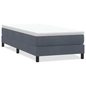 vidaXL Box Spring &Kappa;&rho;&epsilon;&beta;ά&tau;&iota; &chi;&omega;&rho;ί&sigmaf; &sigma;&tau;&rho;ώ&mu;&alpha; &Sigma;&kappa;&omicron;ύ&rho;&omicron; &gamma;&kappa;&rho;&iota; 100x220 &epsilon;&kappa;.