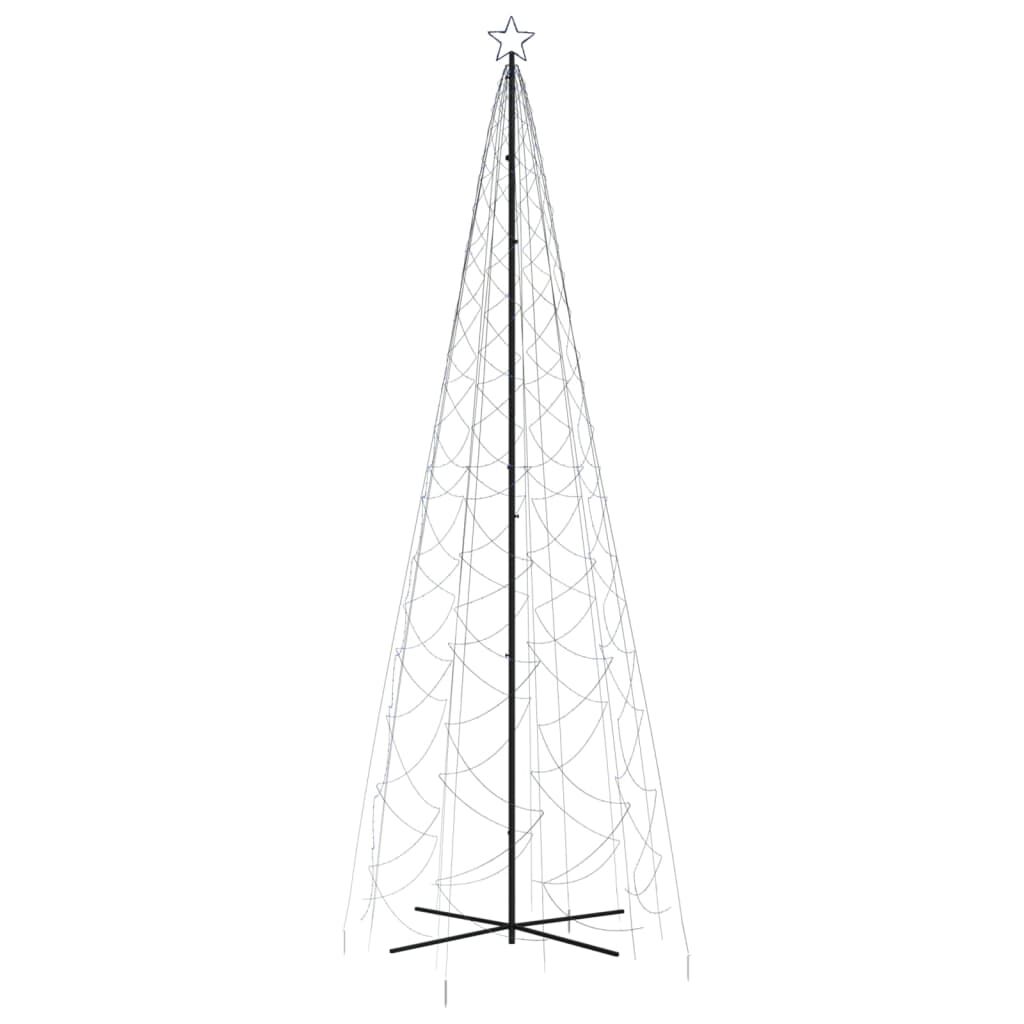vidaXL Χριστουγεννιάτικο Δέντρο Κώνος 1400 LED Μπλε 160 x 500 εκ.