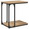 vidaXL &Tau;&rho;&alpha;&pi;&epsilon;&zeta;ά&kappa;&iota; &Pi;&lambda;&epsilon;&upsilon;&rho;ά&sigmaf; Artisan Oak 50 x 35 x 52 cm