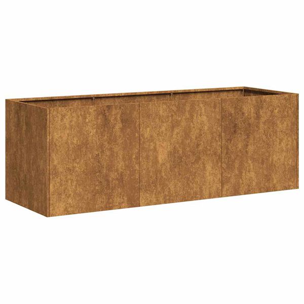 vidaXL Ζαρντινιέρα 120x40x40 εκ. Ατσάλι Σκληρυθέν στον Αέρα