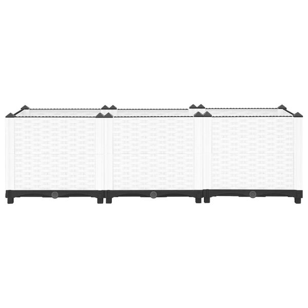 vidaXL Ζαρντινιέρα 120 x 40 x 38 εκ. από Πολυπροπυλένιο