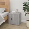 vidaXL Κομοδίνο Γκρι Sonoma 50x39x47 εκ.