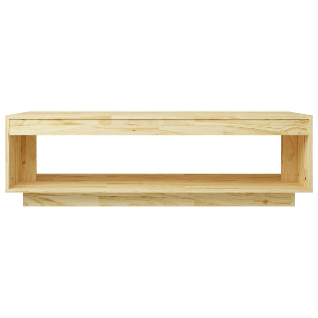 vidaXL Τραπεζάκι Σαλονιού 110 x 50 x 33,5 εκ. από Μασίφ Ξύλο Πεύκου