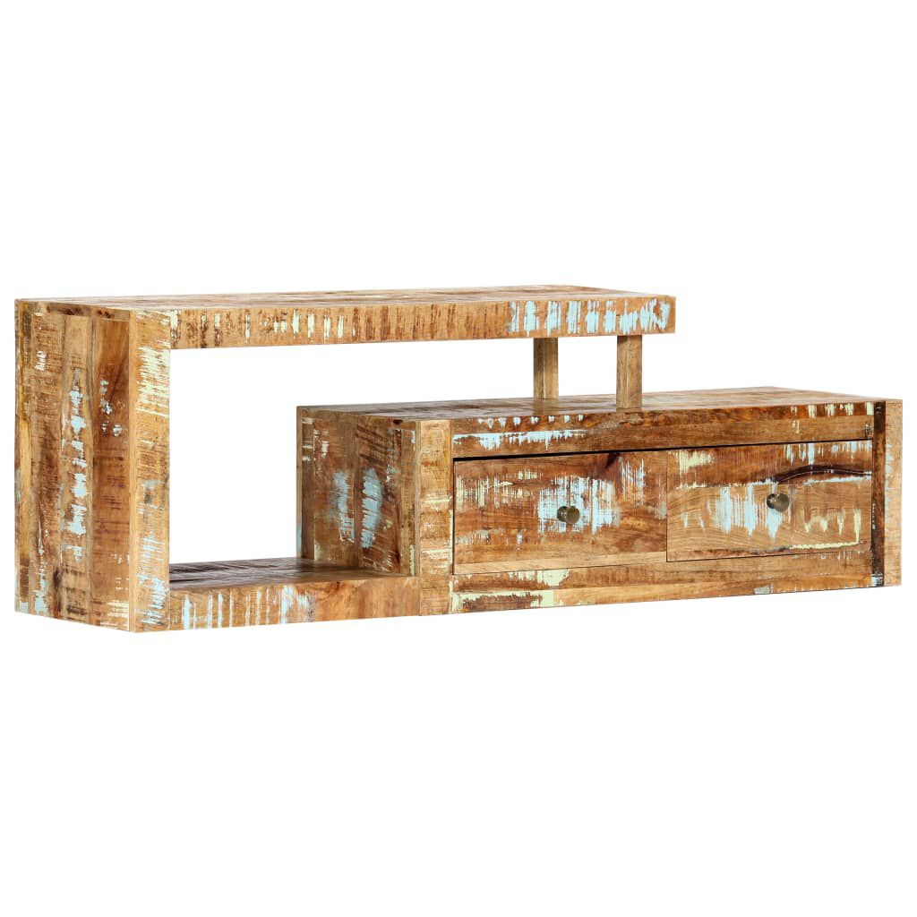 vidaXL Έπιπλο Τηλεόρασης 120 x 30 x 40 εκ. από Μασίφ Ανακυκλωμένο Ξύλο