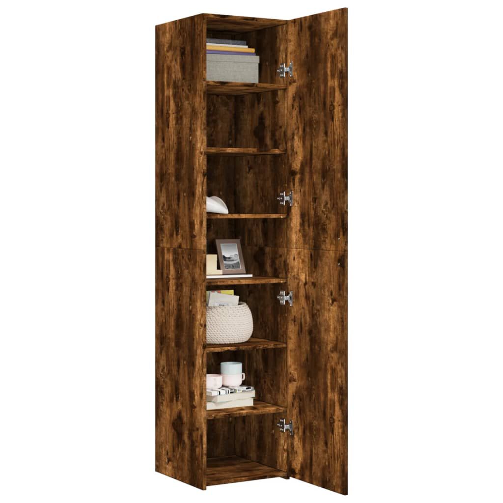 vidaXL Ντουλάπι Καπνιστή Δρυς 40x42,5x185 εκ. από Επεξεργασμένο Ξύλο