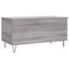 vidaXL Τραπεζάκι Σαλονιού Γκρι Sonoma 90x44,5x45 εκ.Επεξεργασμένο Ξύλο