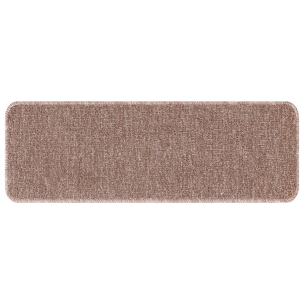 vidaXL Σκαλοπάτια 15 pcs Ανοιχτό καφέ 60 x 25 cm Πολυπροπυλένιο