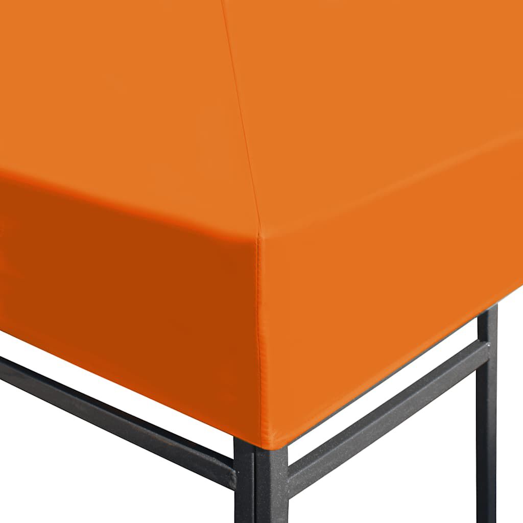 vidaXL Κάλυμμα για Κιόσκι Πορτοκαλί 3 x 3 μ. 310 γρ./μ²