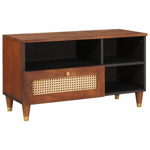 vidaXL &Nu;&tau;&omicron;&upsilon;&lambda;ά&pi;&iota; TV &Kappa;&alpha;&phi;έ 80 x 33,5 x 46 &epsilon;&kappa;. &Sigma;&tau;&epsilon;&rho;&epsilon;ό &xi;ύ&lambda;&omicron; &mu;ά&nu;&gamma;&kappa;&omicron;