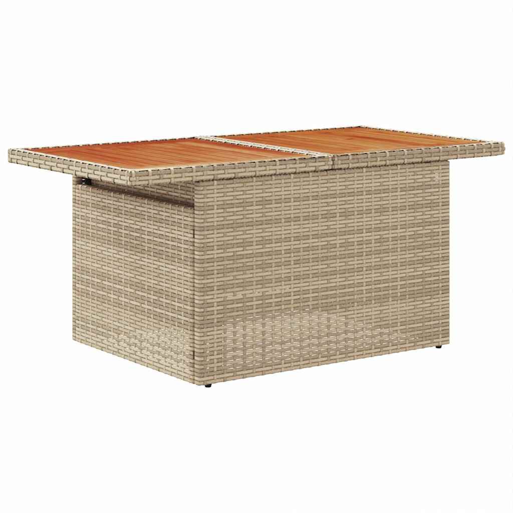 vidaXL Σέτ φαγητού για κήπο 5 pcs Μπεζ και Κρέμα 100 x 55 x 73 εκ