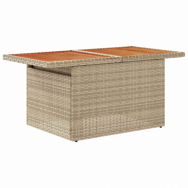 vidaXL Σέτ φαγητού για κήπο 5 pcs Μπεζ και Κρέμα 100 x 55 x 73 εκ