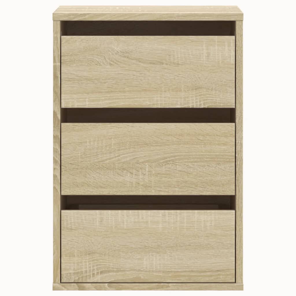 vidaXL Συρταριέρα Sonoma Δρυς 40x41x58 εκ. από Επεξεργ. Ξύλο