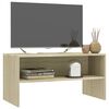 vidaXL Έπιπλο Τηλεόρασης Sonoma Δρυς 80 x 40 x 40 εκ. από Μοριοσανίδα
