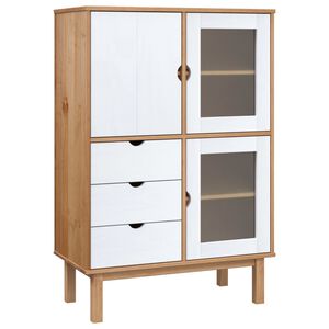 vidaXL &Nu;&tau;&omicron;&upsilon;&lambda;ά&pi;&iota; OTTA &Kappa;&alpha;&phi;έ & &Lambda;&epsilon;&upsilon;&kappa;ό 85x43x125 &epsilon;&kappa;. &alpha;&pi;ό &Mu;&alpha;&sigma;ί&phi; &Xi;ύ&lambda;&omicron; &Pi;&epsilon;ύ&kappa;&omicron;&upsilon;