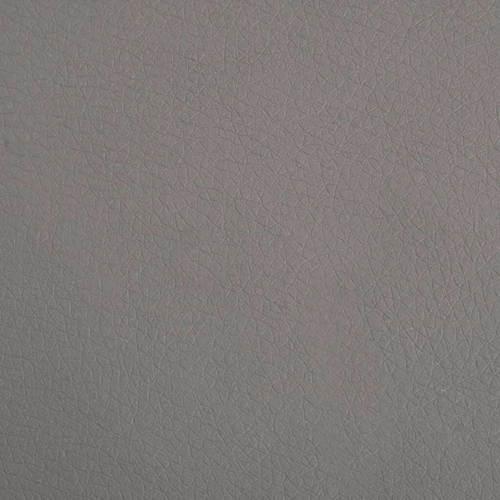 vidaXL Κρεβάτι Σκύλου Γκρι 90 x 53 x 30 εκ. από Συνθετικό Δέρμα