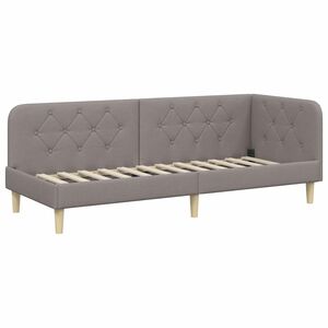 vidaXL &Kappa;&rho;&epsilon;&beta;ά&tau;&iota; &Gamma;&omega;&nu;ί&alpha;&sigmaf; &mu;&epsilon; &kappa;&epsilon;&phi;&alpha;&lambda;ά&rho;&iota; Taupe 80 x 200 cm ύ&phi;&alpha;&sigma;&mu;&alpha;