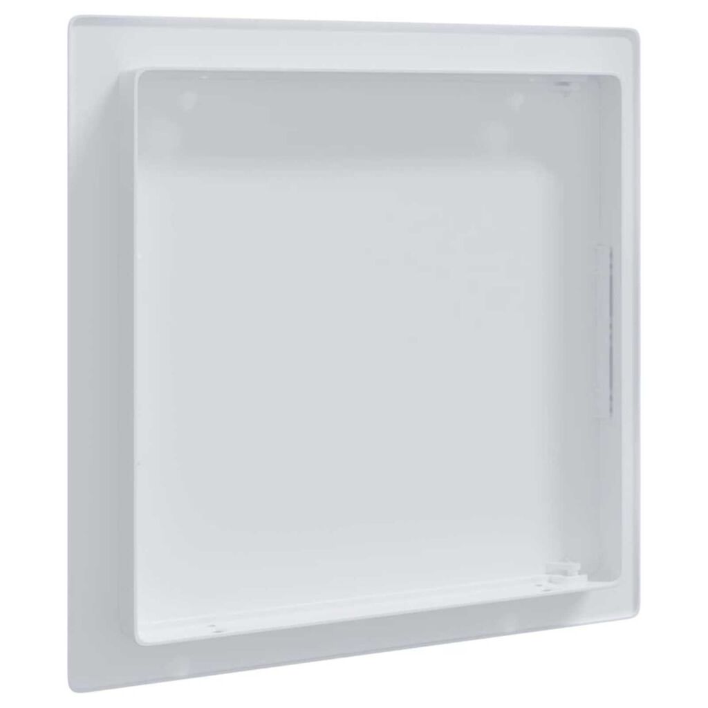 vidaXL Πίνακες Πρόσβασης 2 pcs Λευκό 15 x 15 x 2 εκ. ΑΒΣ Πλαστικό