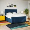 vidaXL &Kappa;&rho;&epsilon;&beta;ά&tau;&iota; Boxspring &mu;&epsilon; &Sigma;&tau;&rho;ώ&mu;&alpha; &Mu;&pi;&lambda;&epsilon; 180x200 &epsilon;&kappa;. &Upsilon;&phi;&alpha;&sigma;&mu;ά&tau;&iota;&nu;&omicron;