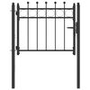 vidaXL &Pi;ύ&lambda;&eta; &Phi;&rho;ά&chi;&tau;&eta; HORST 100 x 75 cm &Mu;έ&tau;&alpha;&lambda;&lambda;&omicron; &Mu;&alpha;ύ&rho;&omicron; &Kappa;&lambda;&epsilon;&iota;&delta;ώ&sigma;&iota;&mu;&omicron;