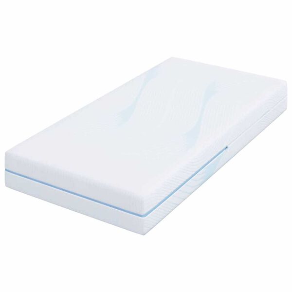 vidaXL Στρώμα Λευκό 80 x 160 cm Pěna
