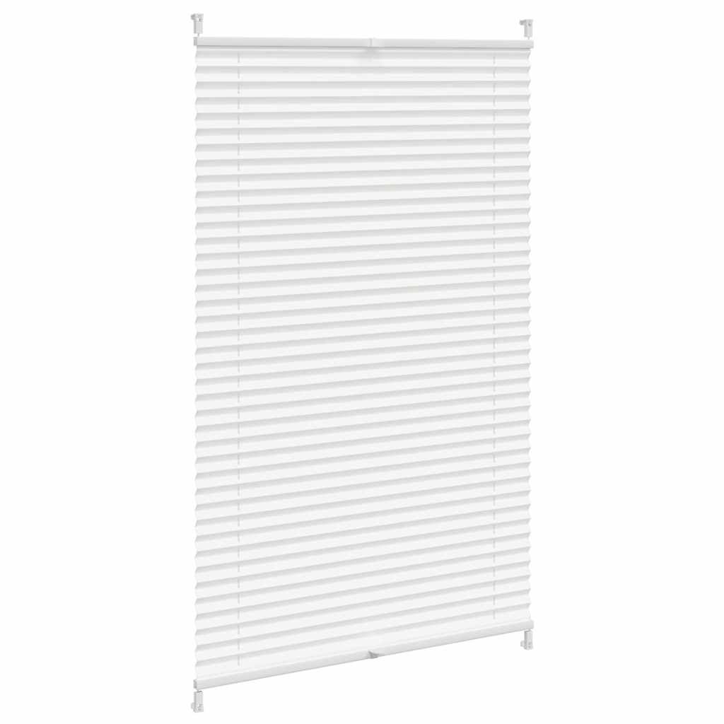 Πλισέ στόρι σκίασης 80x125cm Λευκό