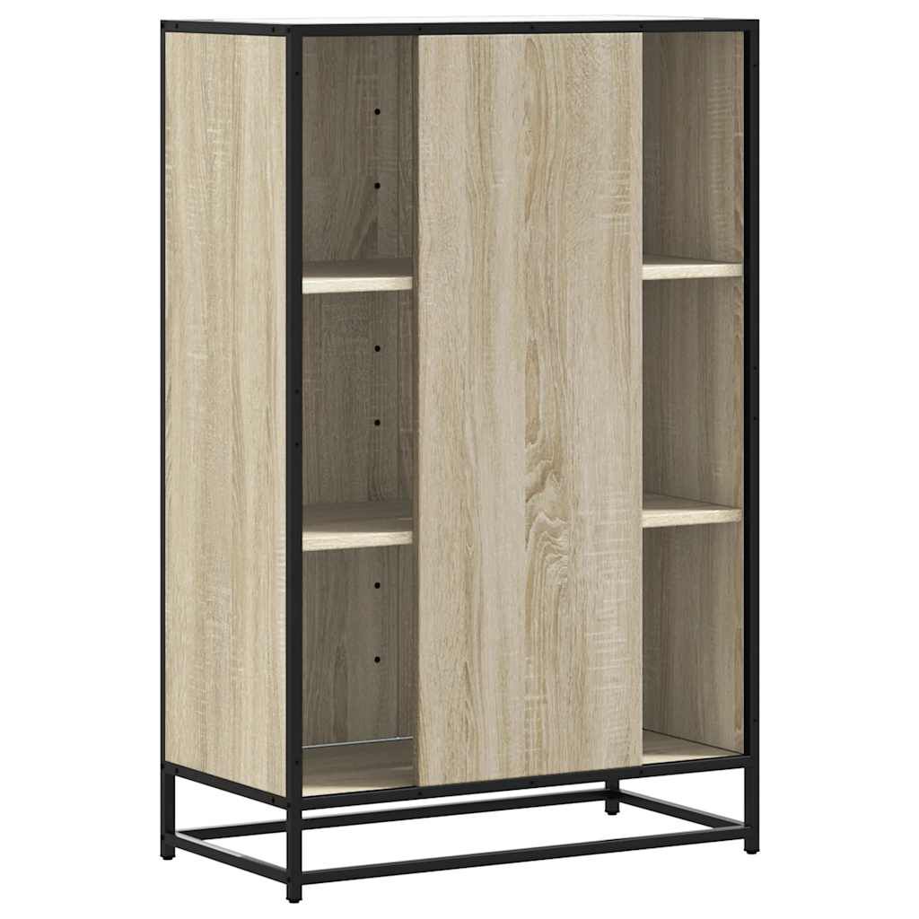 vidaXL Ντουλάπι Δρυς sonoma 68x35x106,5 cm Επεξεργασμένο Ξύλο μέταλλο