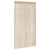 vidaXL Κουρτίνες με Κρόσσια 2 τεμ. Μπεζ 140 x 250 εκ.