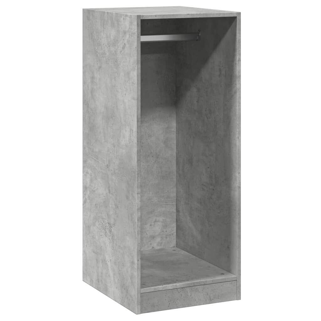 vidaXL Ντουλάπα Γκρι Σκυροδέματος 48x41x102 εκ. από Επεξεργασμένο Ξύλο
