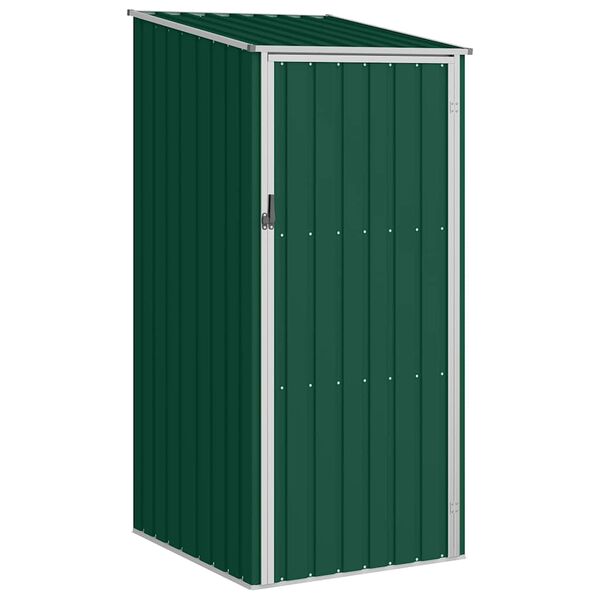 vidaXL Αποθήκη Κήπου Πράσινη 87 x 98 x 159 εκ. από Γαλβανισμένο Ατσάλι