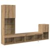 vidaXL Μονάδες Τοίχου Τηλεόρασης Artisan Oak Επεξεργασμένο ξύλο