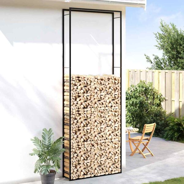 vidaXL &Rho;&alpha;&phi;&iota;έ&rho;&alpha; &Kappa;&alpha;&upsilon;&sigma;ό&xi;&upsilon;&lambda;&omega;&nu; &Mu;&alpha;&tau; &Mu;&alpha;ύ&rho;&omicron; 110x28x312 &epsilon;&kappa;. &Alpha;&tau;&sigma;ά&lambda;&iota;