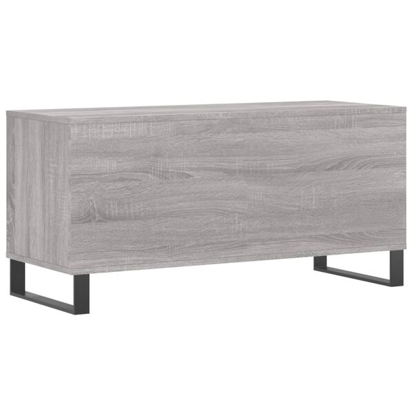 vidaXL Έπιπλο Δίσκων Γκρι Sonoma 100x38x48 εκ. από Επεξεργασμένο Ξύλο