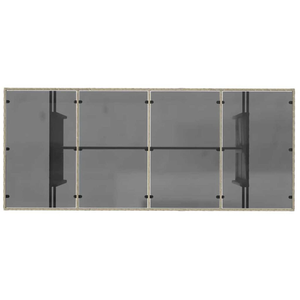 vidaXL Σετ Εξωτερικής Τραπέζης 7 pcs Ανοιχτό γκρι