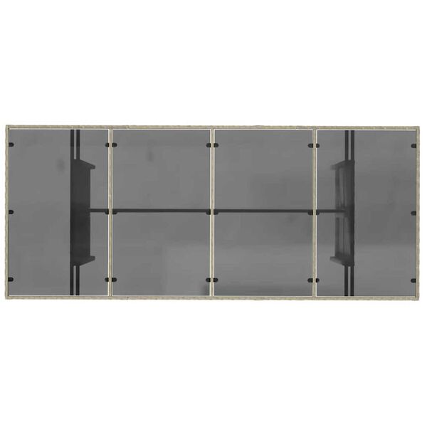 vidaXL Σετ Εξωτερικής Τραπέζης 7 pcs Ανοιχτό γκρι