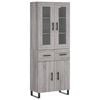 vidaXL &Nu;&tau;&omicron;&upsilon;&lambda;ά&pi;&iota; &Gamma;&kappa;&rho;&iota; Sonoma 69,5 x 34 x 180 &epsilon;&kappa;. &Epsilon;&pi;&epsilon;&xi;&epsilon;&rho;&gamma;&alpha;&sigma;&mu;έ&nu;&omicron; &Xi;ύ&lambda;&omicron;