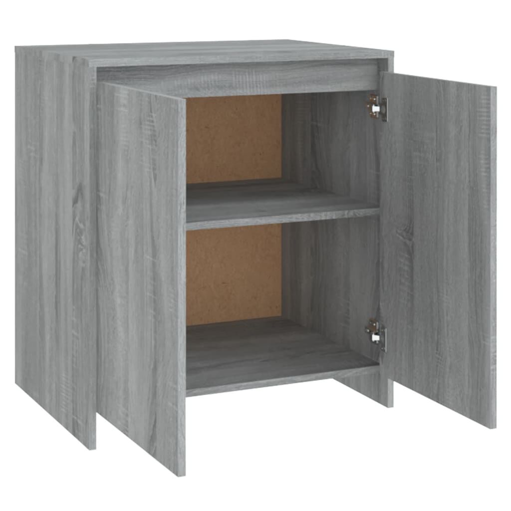 vidaXL Μπουφές Γκρι Sonoma 70x41x75 εκ. από Επεξεργασμένο Ξύλο