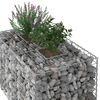 vidaXL &Alpha;&nu;&alpha;&sigma;&eta;&kappa;&omega;&mu;έ&nu;&omicron; &kappa;&rho;&epsilon;&beta;ά&tau;&iota; gabion &Alpha;&sigma;&eta;&mu;ί 100 x 60 x 55 &epsilon;&kappa;