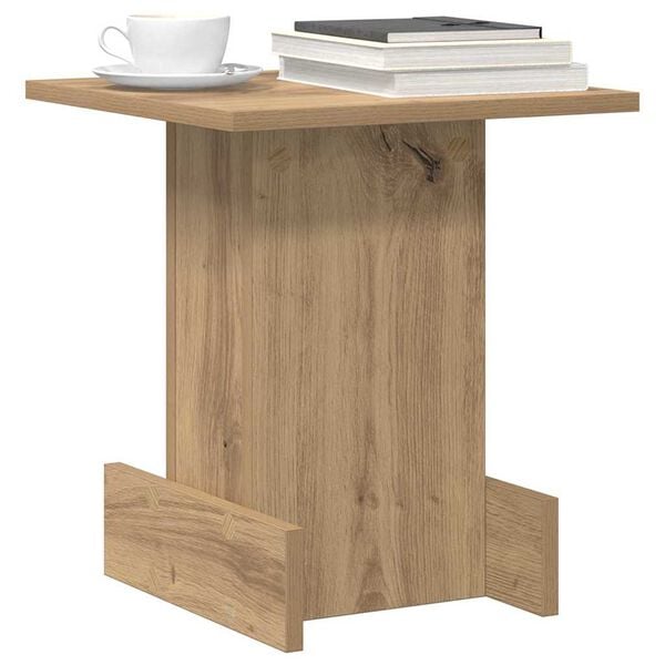 vidaXL End Table Artisan Oak 35,5 x 35 x 40 &epsilon;&kappa; &Epsilon;&pi;&epsilon;&xi;&epsilon;&rho;&gamma;&alpha;&sigma;&mu;έ&nu;&omicron; &xi;ύ&lambda;&omicron;