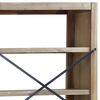 vidaXL Βιβλιοθήκη με 5 Επίπεδα 80 x 30 x 140 εκ. Μασίφ Ξύλο Ακακίας