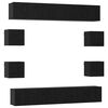 vidaXL &Sigma;&epsilon;&tau; &epsilon;&pi;ί&pi;&lambda;&omicron;&upsilon; &tau;&eta;&lambda;&epsilon;ό&rho;&alpha;&sigma;&eta;&sigmaf; 10 pcs 180 x 30 x 30 cm &Mu;&alpha;ύ&rho;&eta; &Delta;&rho;&upsilon;&sigmaf;