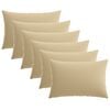 vidaXL &Kappa;ά&lambda;&upsilon;&mu;&mu;&alpha; &Mu;&alpha;&xi;&iota;&lambda;&alpha;&rho;&iota;&omicron;ύ 6 pcs HEERLEN &Mu;&pi;&epsilon;&zeta; 50 x 80 cm &Pi;&omicron;&lambda;&upsilon;&epsilon;&sigma;&tau;έ&rho;&alpha;&sigmaf;