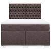 vidaXL &Kappa;&rho;&epsilon;&beta;ά&tau;&iota; Boxspring &mu;&epsilon; &Sigma;&tau;&rho;ώ&mu;&alpha; &Sigma;&kappa;&omicron;ύ&rho;&omicron; &Kappa;&alpha;&phi;έ 140x200 &epsilon;&kappa; &Upsilon;&phi;&alpha;&sigma;&mu;ά&tau;&iota;&nu;&omicron;