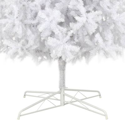 vidaXL Χριστουγεν Δέντρο Τεχνητό Προφωτισμένο Λευκό 400 εκ.