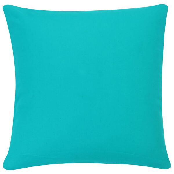 vidaXL Μαξιλάρια 2 τεμ. Πράσινο/Χρυσό με Τύπωμα Foil 40x40εκ Βελούδινα