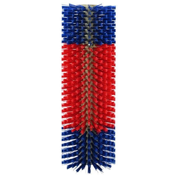 vidaXL Βούρτσες Βοοειδών Κόκκινο και μπλε 20 x 9 x 50 εκ.