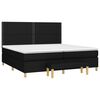 vidaXL &Kappa;&rho;&epsilon;&beta;ά&tau;&iota; Boxspring &mu;&epsilon; &Sigma;&tau;&rho;ώ&mu;&alpha; &Mu;&alpha;ύ&rho;&omicron; 200x200 &epsilon;&kappa;. &Upsilon;&phi;&alpha;&sigma;&mu;ά&tau;&iota;&nu;&omicron;