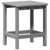 vidaXL Έπιπλα Χαλάρωσης Κήπου 3 pcs Ανοιχτό γκρι 38 x 38 x 46cm